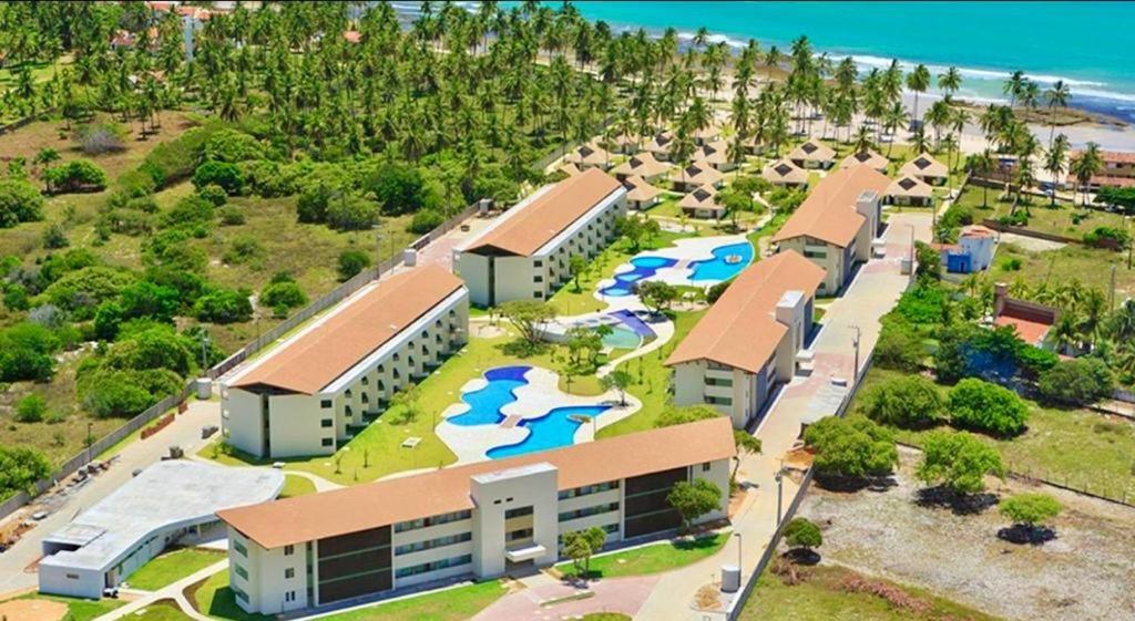 Flat Beira Mar - Carneiros Beach Resort Тамандаре Экстерьер фото